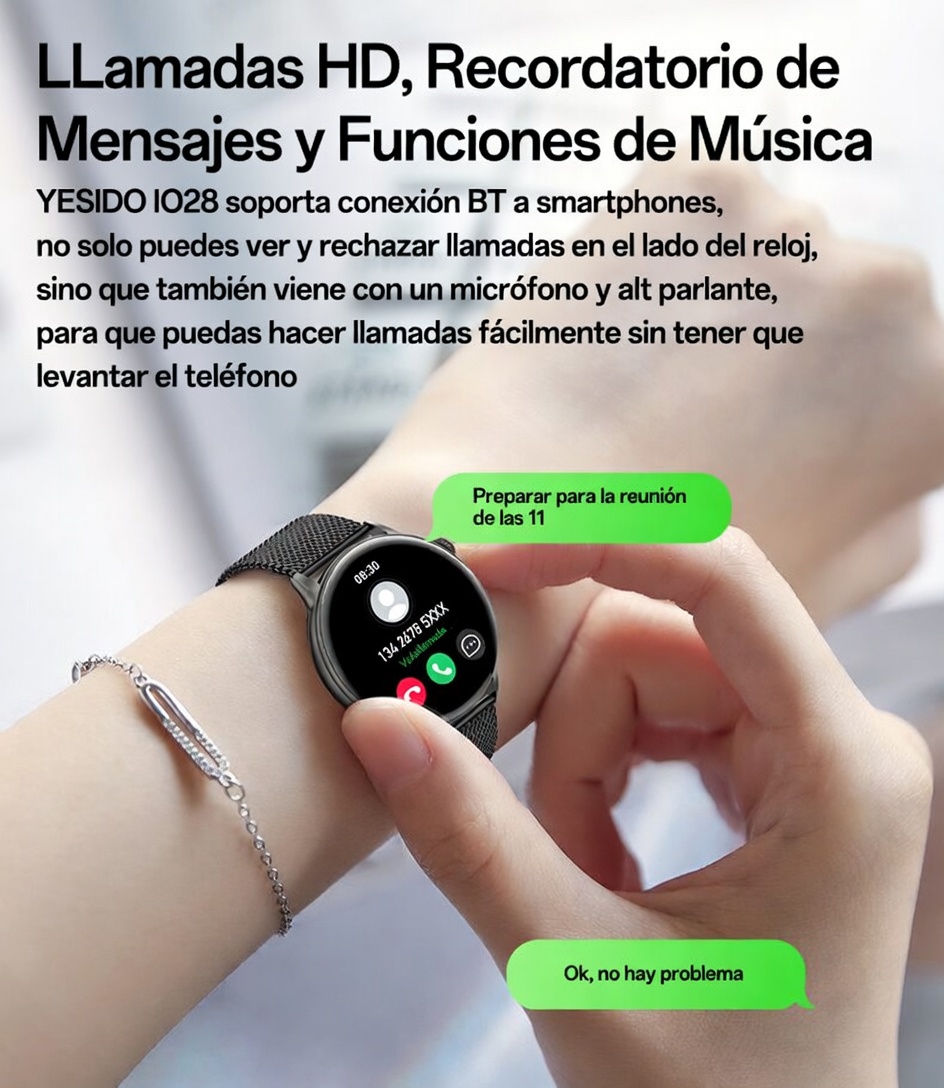 Smartwatch YESIDO I028 - Imagen 4