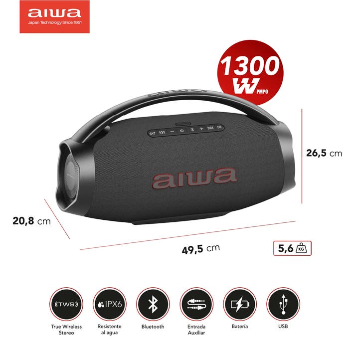 parlante aiwa awh51bt